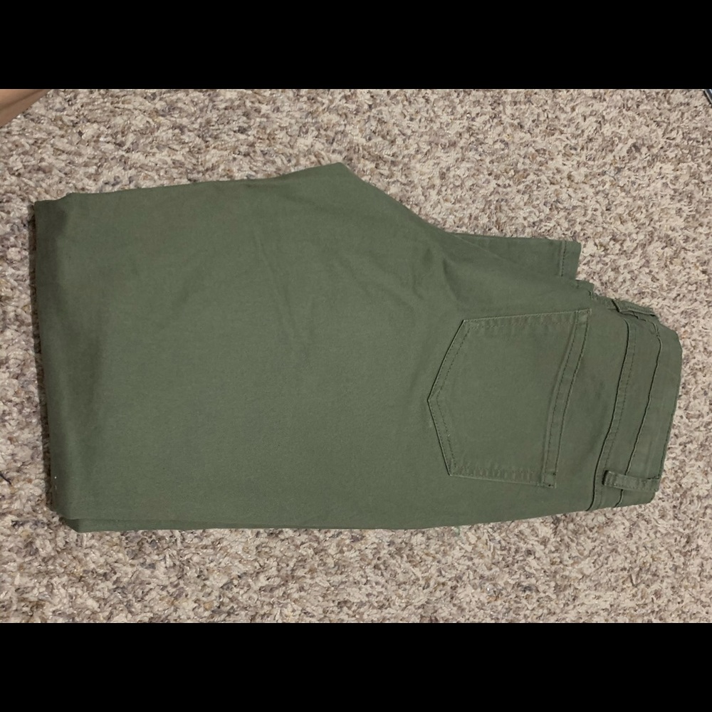 Chelsea And Violet Army Green Pants - image 3